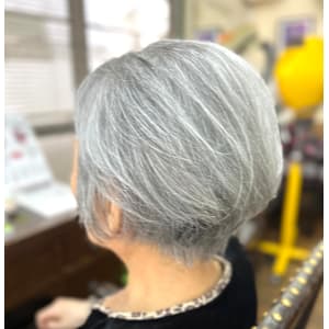 髪工房てんとう虫×ショートボブ　