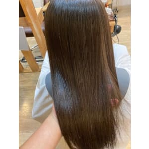 お客様髪質改善データ1349（梅雨対策ストレート）