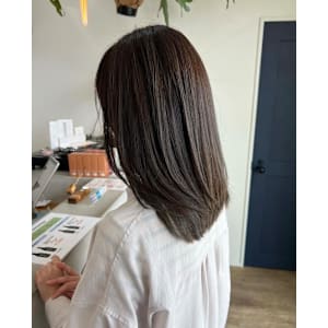 ハイライトブリーチダブルカラー髪質改善トリートメント