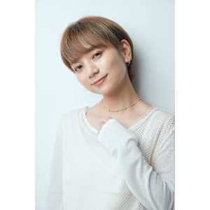 ベージュカラー/ショート/上野/上野駅