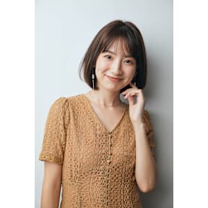 40代シンプルボブ/上野/上野駅