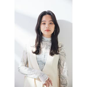 黒髪/レイヤー/ロング/上野/上野駅