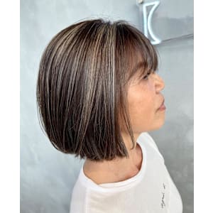 上品ハイライト/白髪ぼかしハイライト/グレージュ/ベージュ - Aco【アコ】掲載中