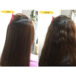 湿気や暑さに負けない☆美髪作り☆縮毛矯正