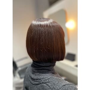 切りっぱなしボブ