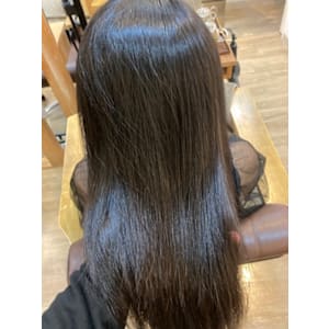 お客様髪質改善データ1357（梅雨対策ストレート）