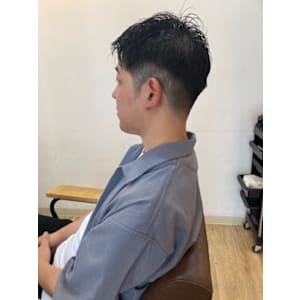 お客様髪質改善データ1359（メンズショート夏）