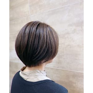 デザインショートボブ