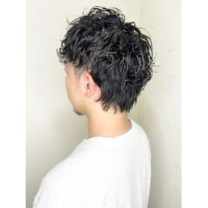 【Reir_下北沢】*メンズショート＋無造作パーマ*