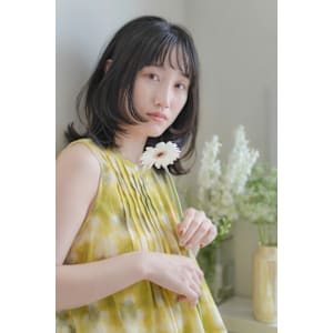 【花屋併設の美容院】mallow eve×ミディアム