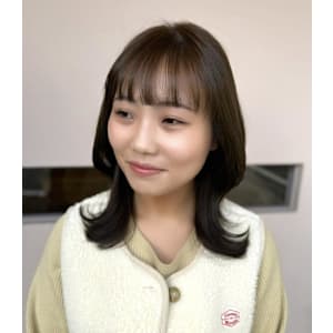 オリーブブラウンカラー