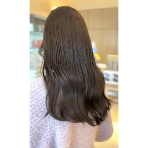 【落合彩香】＊オリーブベージュ＊(ブリーチなしWカラー)