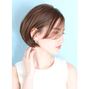 40代50代似合わせ小顔美髪シアーカラーカールショート - INCEPTION  GINZA 銀座【インセプション】掲載中