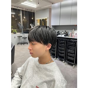 【un le pont梅田】清潔感UP！シースルーマッシュ