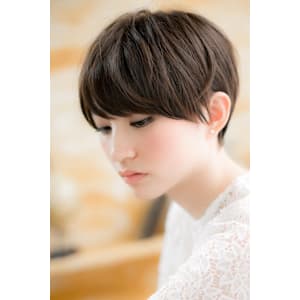 大人のグレージュボブ・デザインカラー ジェンダーレス