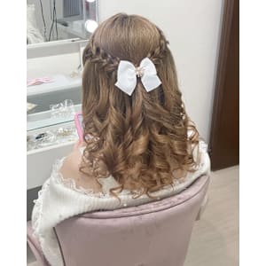 ヘアセット着付け専門店 Renon Rouge×ロング - ヘアセット/着付け専門店 Renon Rouge【ヘアセット キツケセンモンテン ルノンルージュ】掲載中