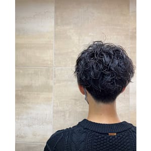 爽やかメンズパーマ