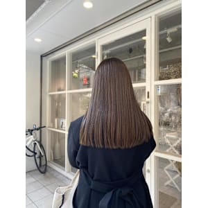 ぱっつんロング