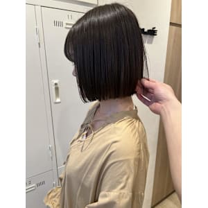 姫カットカールセミディシアーカラー