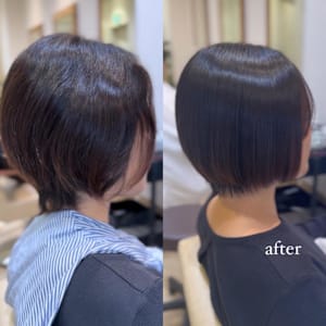 姫カットカールセミディシアーカラー