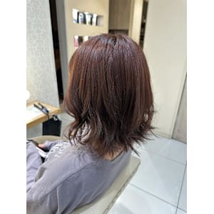 [aina]大人気！ピンクブラウン/アプリエカラー