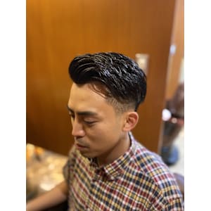 シチサン ツーブロック 理容室