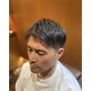 ナチュラルツーブロック 理容室