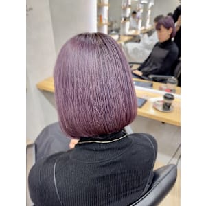 ダブルカラー/ブリーチ有/ブリーチ無/透明感/グレージュ