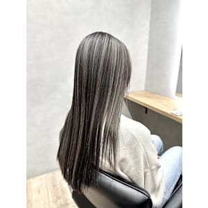 白髪ぼかし/ハイライトカラー/カラー/透明感/ハイライト