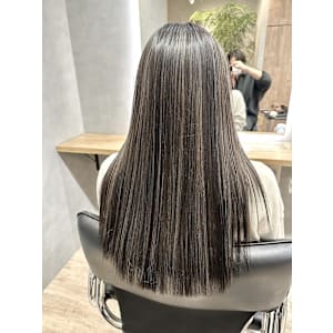 白髪ぼかし/ハイライトカラー/カラー/透明感/ハイライト