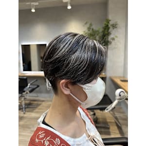 白髪ぼかし/ハイライトカラー/カラー/透明感/ハイライト