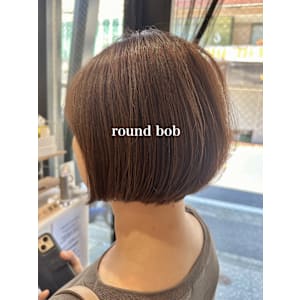 丸みショートボブ×渡辺りん