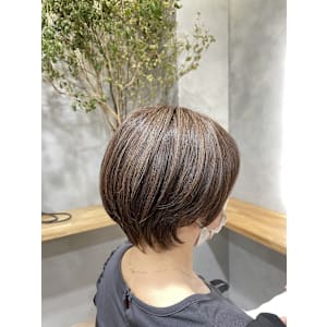 G白髪ぼかしハイライト