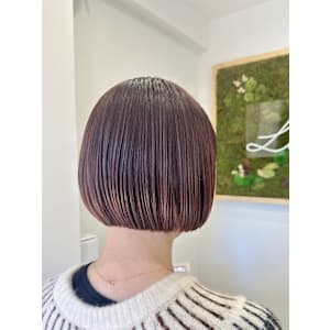 20代/30代/40代/切りっぱなし/ボブ/ミニボブ