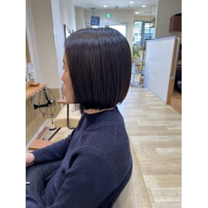 姫カットカールセミディシアーカラー