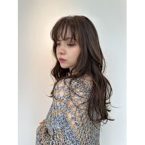 色落ちも可愛いヘアカラー