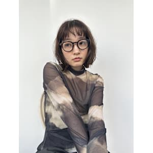 巻いても可愛いボブヘア