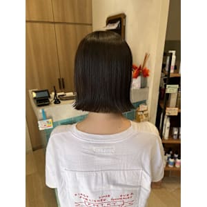 姫カットカールセミディシアーカラー