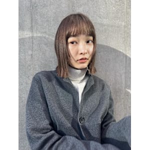 ブリーチなしで作るベージュカラー