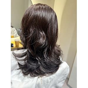 エレガントレイヤー×艶感カラー『銀座／個室』