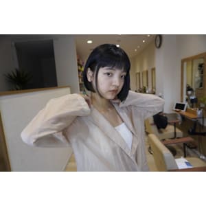 姫カットカールセミディシアーカラー