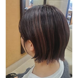 tiptop清瀬店×外ハネミニボブ