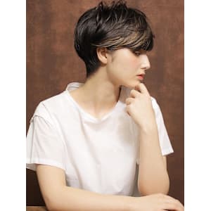 外国人風大人ショート