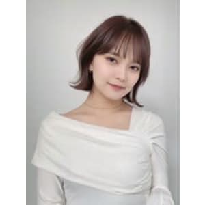 似合わせ透明感カラーショートボブレイヤー顔周り