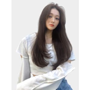 20代30代髪質改善トリートメントモカベージュナチュラル