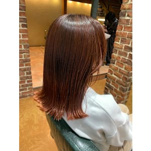 オレンジブラウンカラー