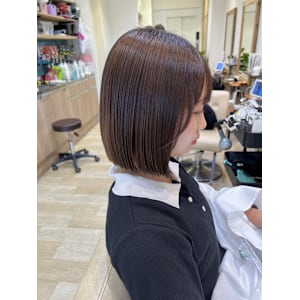 姫カットカールセミディシアーカラー