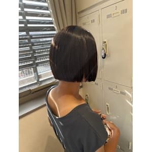 姫カットカールセミディシアーカラー