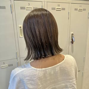 姫カットカールセミディシアーカラー