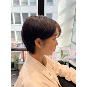 姫カットカールセミディシアーカラー